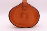 【中古】HERMES エルメス ドレミ 33 ハンドバッグ ショルダー レザー トリヨンクレマンス オレンジ □H  保存袋付き